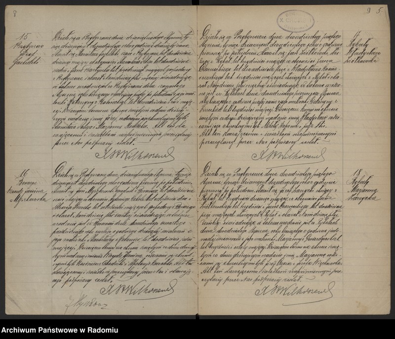 image.from.unit.number "[Duplikat akt urodzonych, zaślubionych i zmarłych parafii Przybyszew w 1920 roku]"