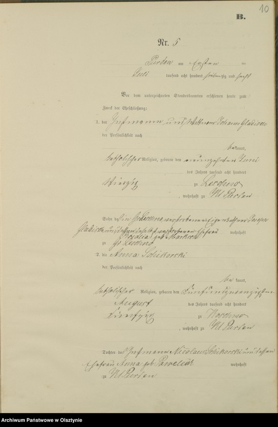 image.from.unit.number "Heiraths-Haupt-Register Nr 1 - 13"