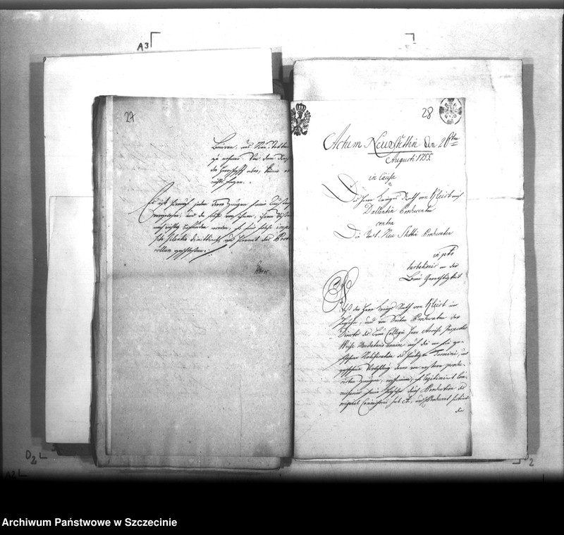 Obraz 18 z jednostki "Hauptmann von Kleist zu Juchow contra die Stadt Neustettin in po: Turbationis an der Braugerechtigkeit"