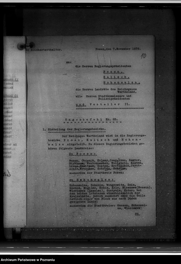 Obraz 11 z jednostki "Gliederung - Landräte- des Warthegau"