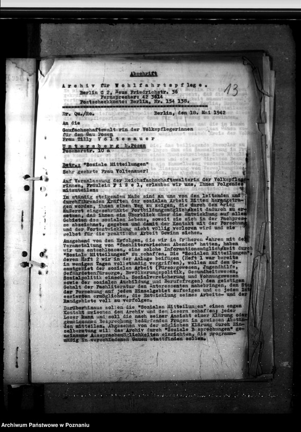 Obraz 17 z jednostki "Volkspflegerinnen - allgemeines. Insbesondere Ausbildung"