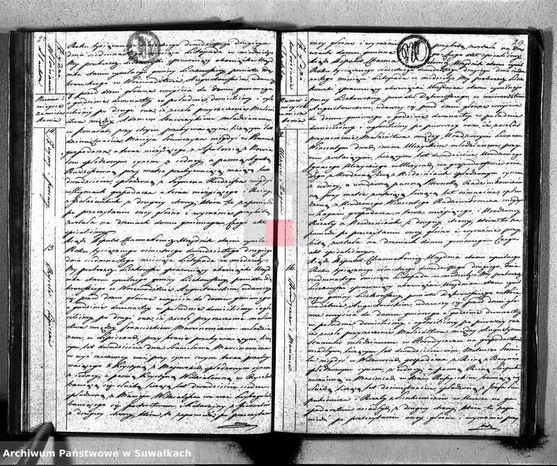 image.from.unit.number "Księga Aktów Zaślubionych Urzędnika Stanu Cywilnego Gminy Liszkowskiey od 1- go stycznia 1822 roku"