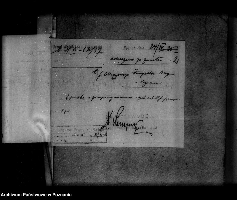 Obraz 6 z jednostki "Zatwierdzenie zakładu przemysłowego /olejarni, fabryk farb i pokostów/ J. Zabilskiego w Popowie powiat szamotulski"