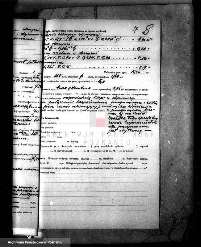 Obraz 11 z jednostki "Młyn parowy T. Gajewski w Prusach pow. jarociński nr woj. kotła 6323"