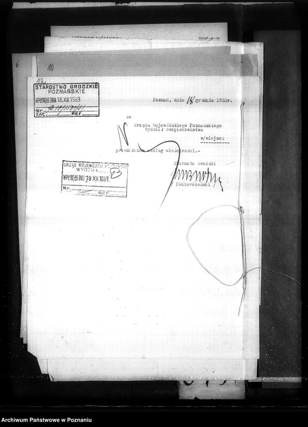 Obraz 16 z jednostki "/Towarzystwo Niesienia Pomocy Biednym Żydom,,Achi Eser" w Poznaniu/"