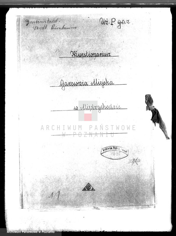 Obraz 5 z jednostki "Gazownia Miejska w Międzychodzie kwestionariusz"