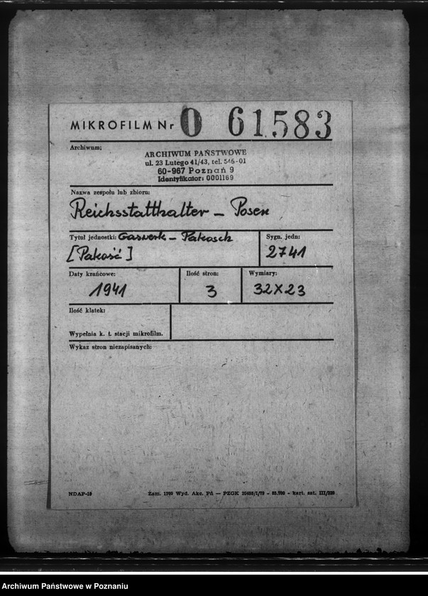 Obraz 2 z jednostki "Gaswerk - Pakosch (Pakość)"