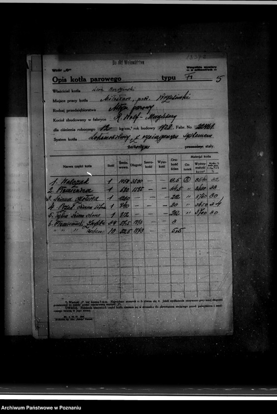 Obraz 9 z jednostki "Młyn parowy L. Bardzińskiego w Miłoslawiu powiat wrzesiński nr woj. 6227"