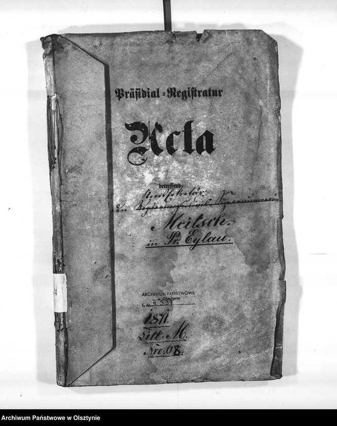 image.from.unit.number "Kreissekretär Meitsch [Emil] in Pr.[eussisch] Eylau"