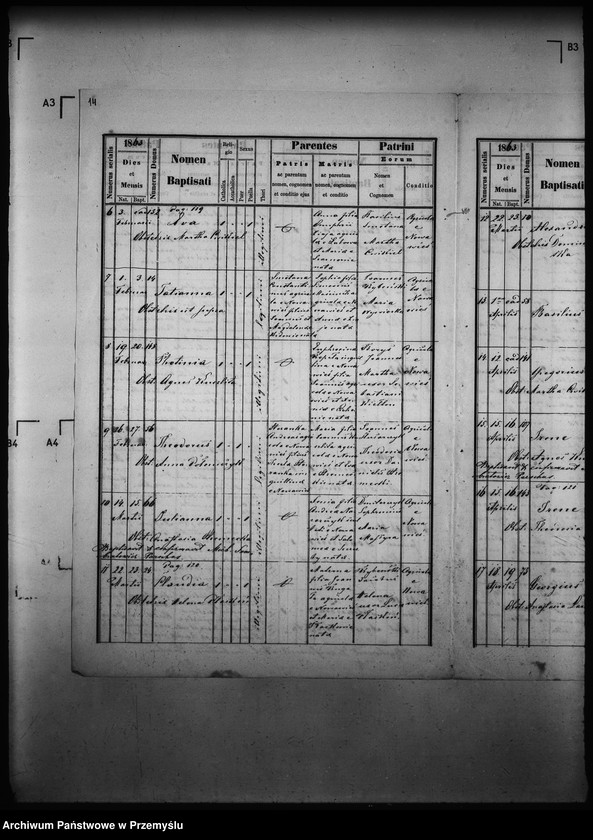 Obraz 19 z jednostki "[Kopie ksiąg metrykalnych parafii Nowa Wieś z filią Łosie (dekanat Muszyna)]"