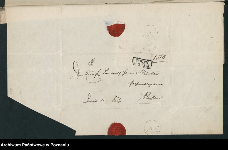 Obraz 19 z jednostki "A. betr. den polnischen Flüchtling Eduard, Vinzent von Trzciński"