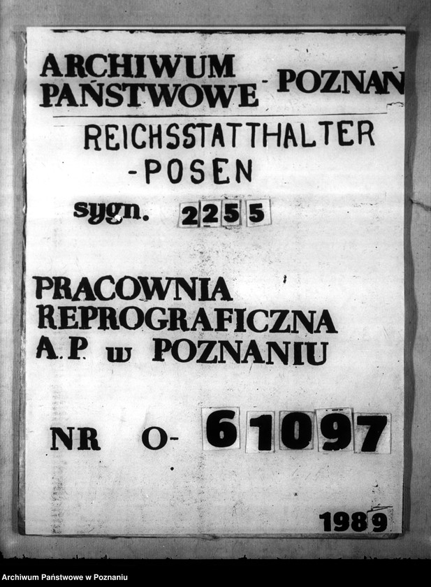 Obraz 1 z jednostki "Kriegshilfe - einschliesslich auslandsdeutsche Flüchtlinge - Vollzug."
