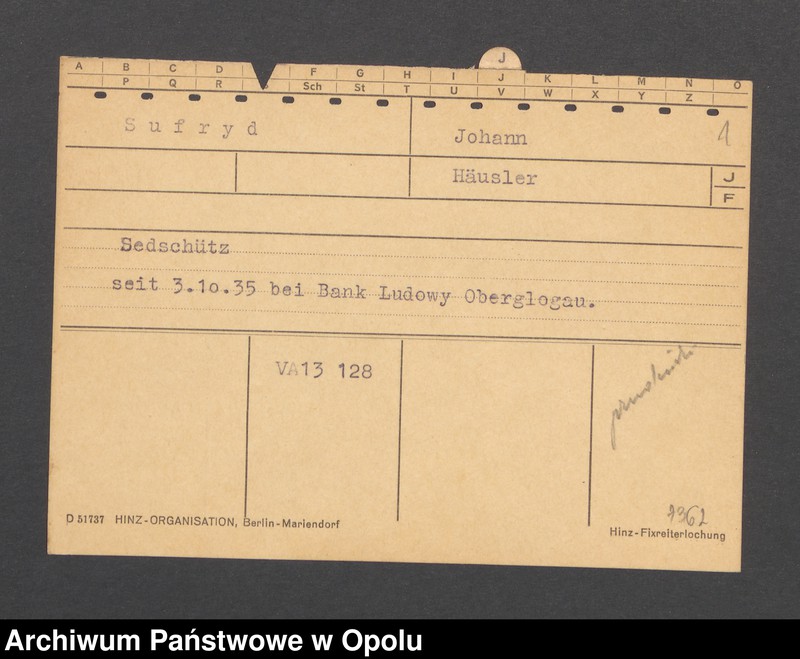 Obraz 3 z jednostki "[Sufryd Johann, Sedschütz]"