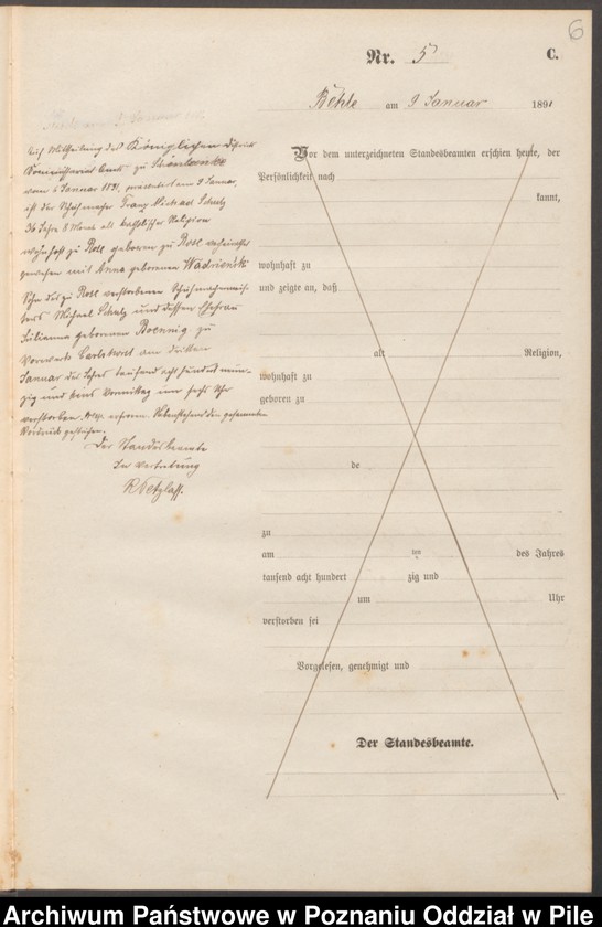 Obraz 9 z jednostki "Księga zgonów"