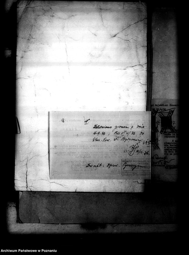 image.from.unit.number "Majętności Pyszczyn powiatu bydgoskiego wydzielenie zastrzeżonych parcel"