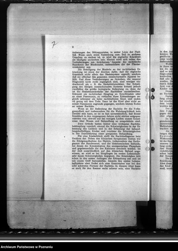 Obraz 11 z jednostki "Unterbringung der Gesundheitsämter. Ernährungsmängel. Schwesternstationen"