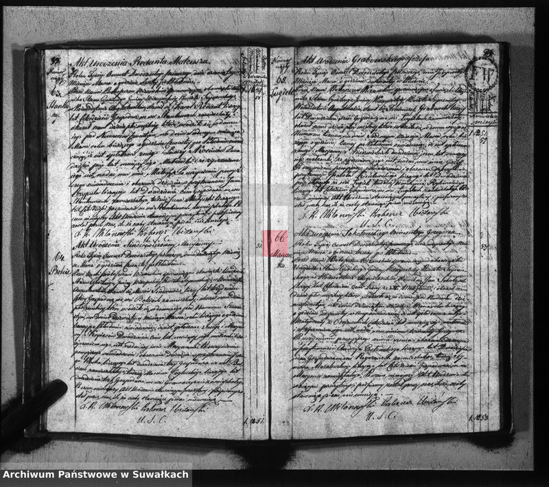 image.from.unit.number "Akta urodzonych gminy wiżańskiey obwodu seyneńskiego, w województwie augustowskim od dnia 1-go stycznia do dnia ostatniego grudnia 1821 roku"
