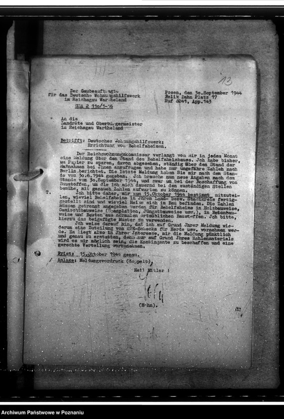 Obraz 17 z jednostki "Behelfsheime für Bombenbeschädigte"