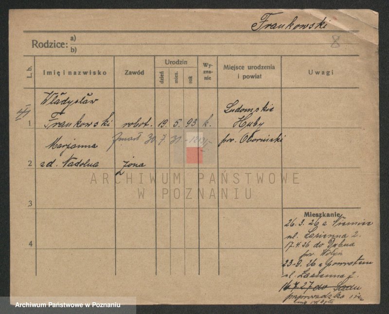 Obraz 10 z jednostki "Frankowski - Frąckiewicz"