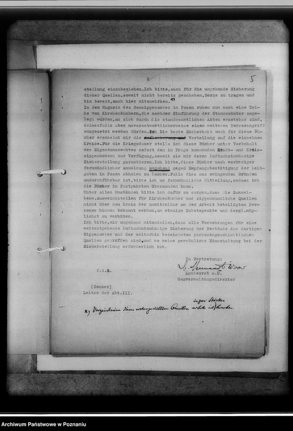 Obraz 9 z jednostki "Mittelungsblätter an die Kreissippenämter für das Geschäftsjahr 1944/45"