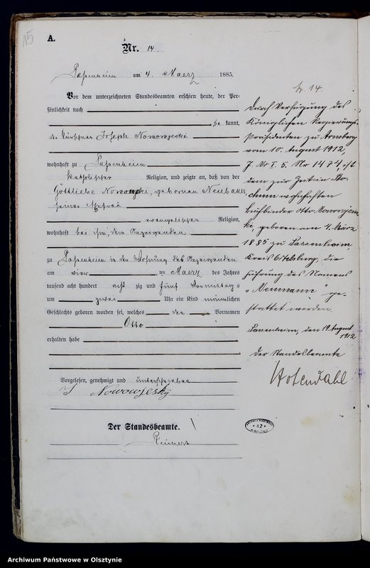 image.from.unit.number "Geburts-Haupt-Register Nr 1 - 90"