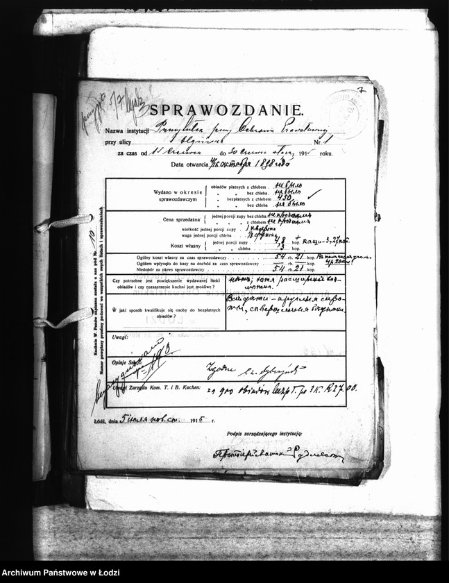 Obraz 15 z jednostki "Sprawozdania Kuchen"