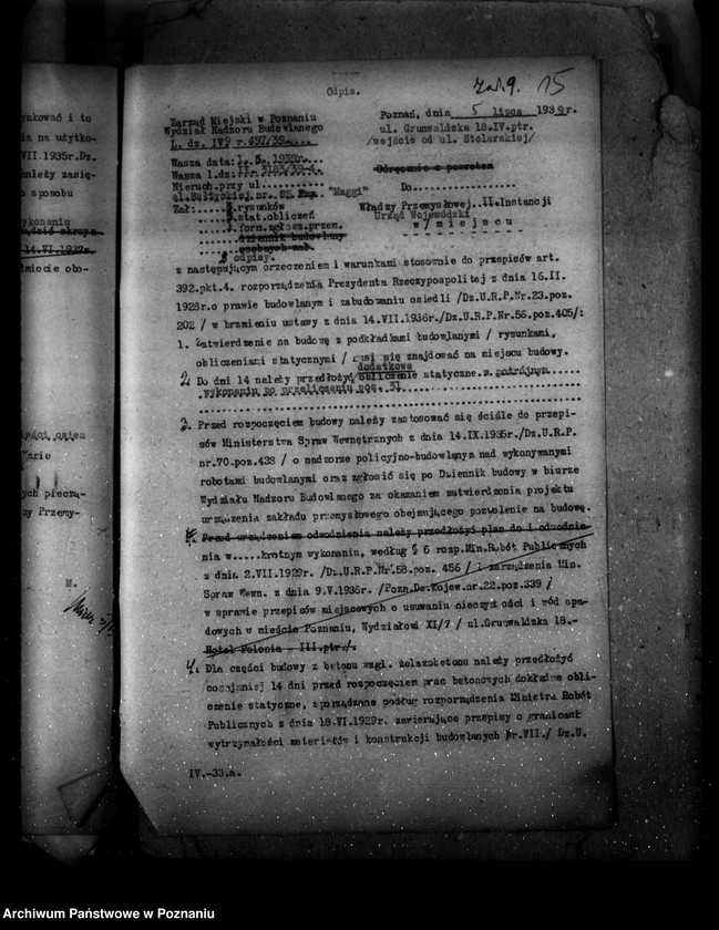 Obraz 20 z jednostki "Rozbudowa fabryki "Maggi" Spółka z ograniczoną odpowiedzialnością Poznań 10 Bałtycka 85"