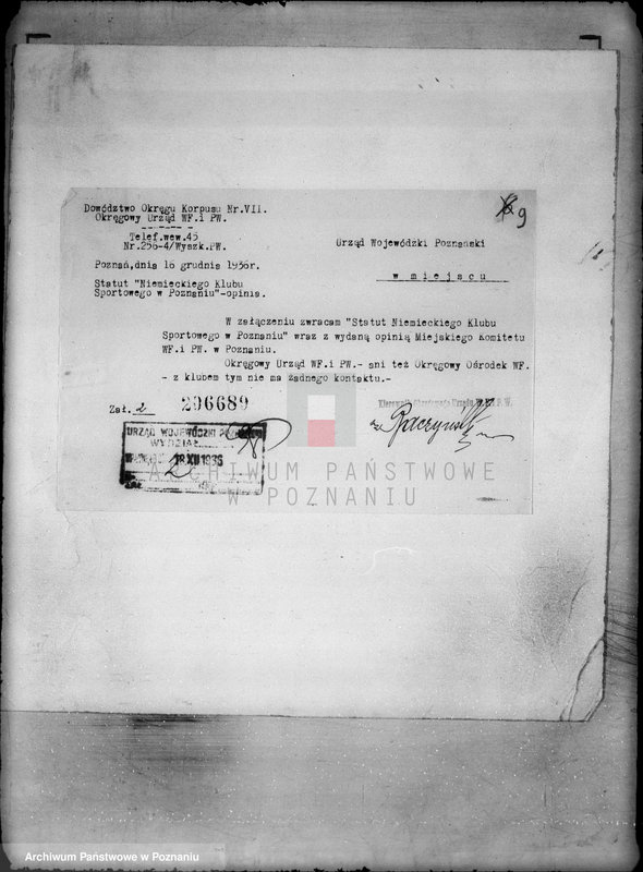 Obraz 13 z jednostki "/Niemiecki Klub Sportowy w Poznaniu/"