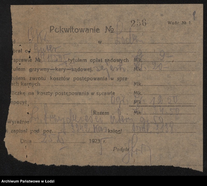 Obraz 11 z jednostki "Symcha Guter- sprzedaż win i wódek"