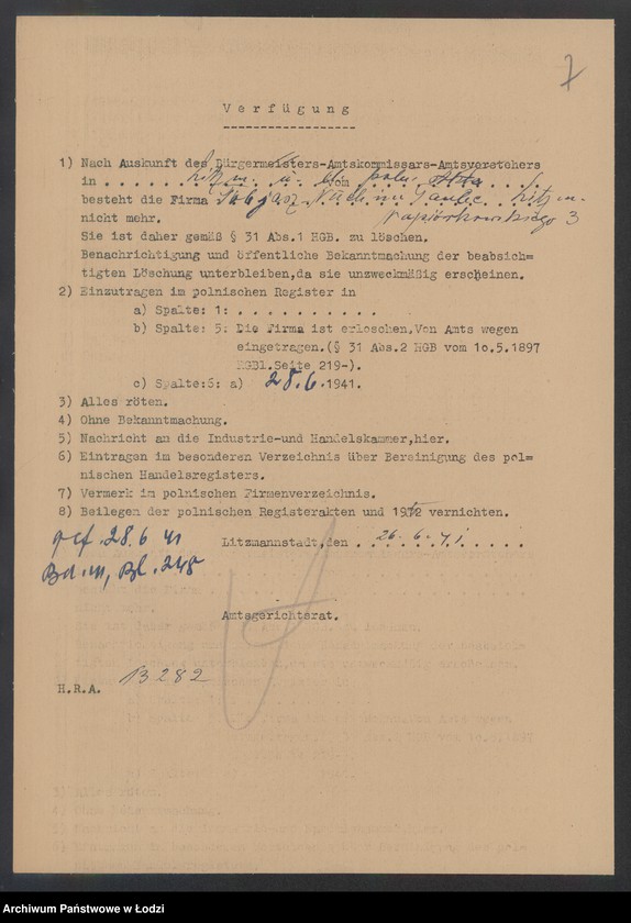 Obraz 9 z jednostki "Tobjasz Nuchim Taube – wyrób i sprzedaż obuwia"