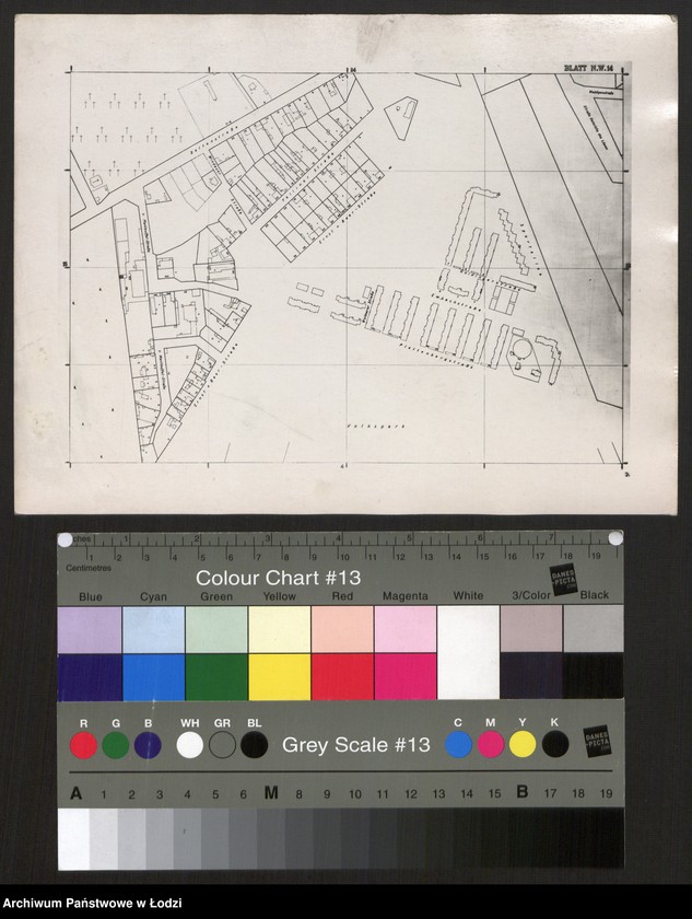Obraz 1 z jednostki "Plan miasta Łodzi Sekcja NW 14"