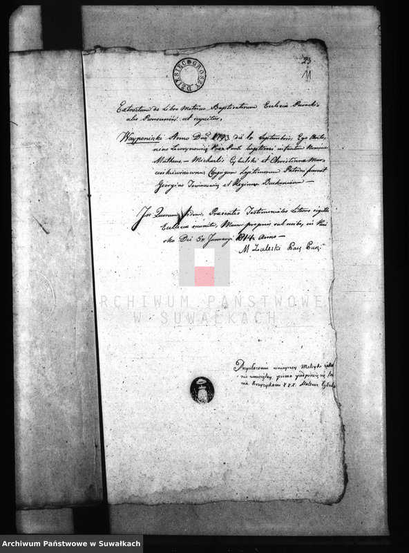 image.from.unit.number "Annexa Gminy Puńskiey z Roku 1814"