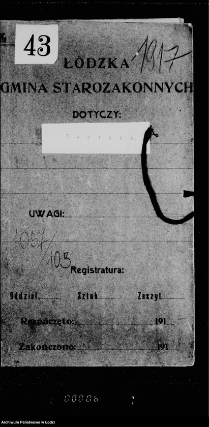 Obraz 4 z jednostki "Rabinat"