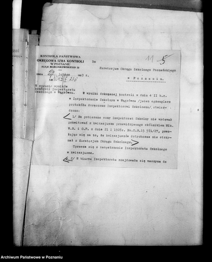 Obraz 14 z jednostki "Inspektorat Szkolny- Wągrowiec"