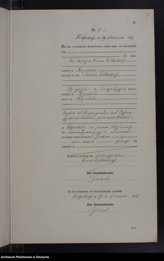 image.from.unit.number "Sterbe-Neben-Register Nr.1-46"