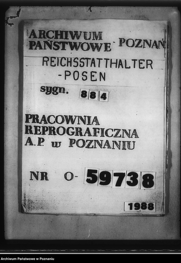 Obraz 1 z jednostki "Landeswirtschaft. Geschäftsverteilungsplan. Verwaltungskosten. Dienstreisen. Dienstkraftwagen"