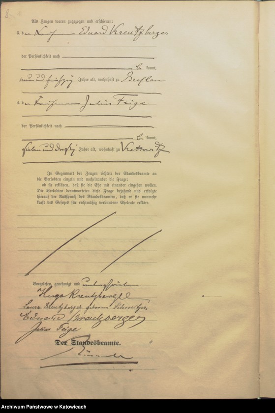 Obraz 11 z jednostki "Księga małżeństw nr 1 – 134"