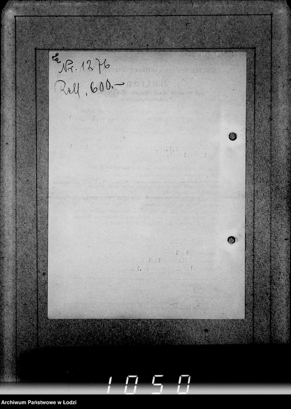 Obraz 9 z jednostki "Kasse u.Erledigte Anträge. Einnahmen von Pelzwaren"