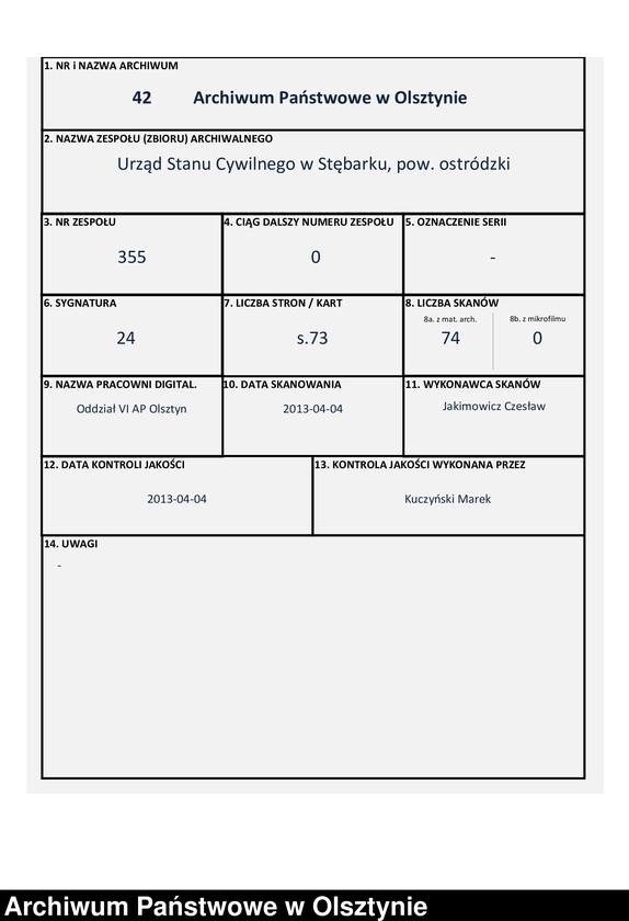image.from.unit.number "Heiraths-Neben-Register Nr 1 - 36"