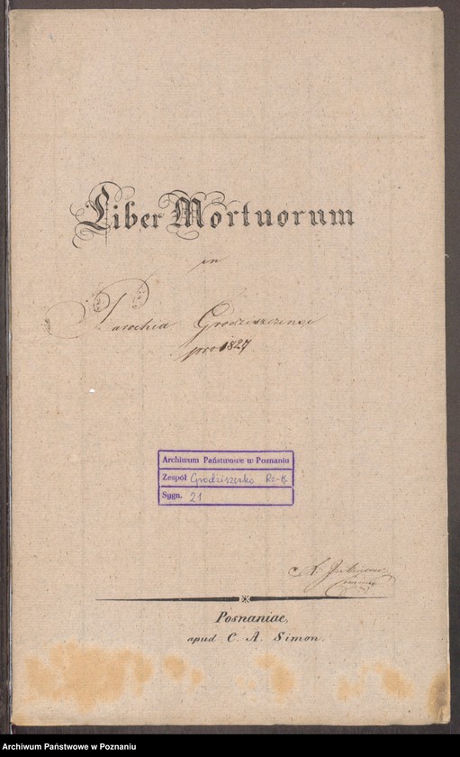 Obraz 2 z jednostki "Liber mortuorum"