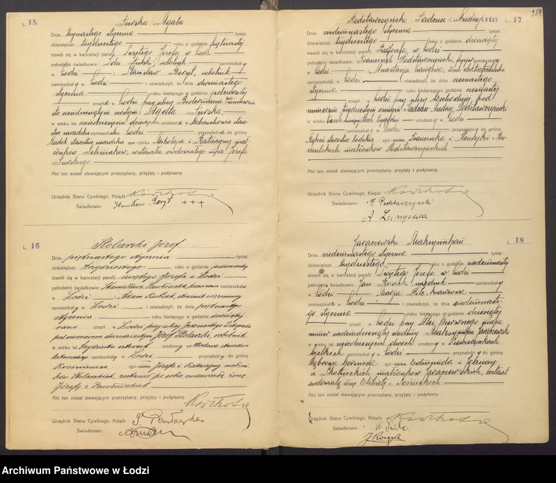 Obraz 7 z jednostki "Akta zgonów"