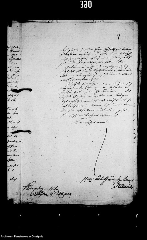 image.from.unit.number "/Geschäftsbriefe des Cammer- Assistenz- Raths Schmidt- Königsberg an den Grafen betr. die Landkeimschen Güter im Kreise Fischhausen/"