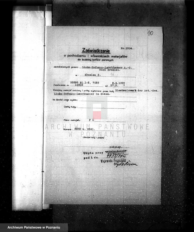 Obraz 14 z jednostki "Majętność Bodzewo pow. gostyński gospodarstwo rolne własność Zabel nr woj. kotła 6311"