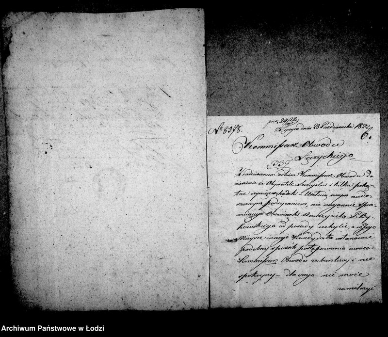 Obraz 12 z jednostki "Akta tyczące się nominacji nauczycieli i tychże zmiany"