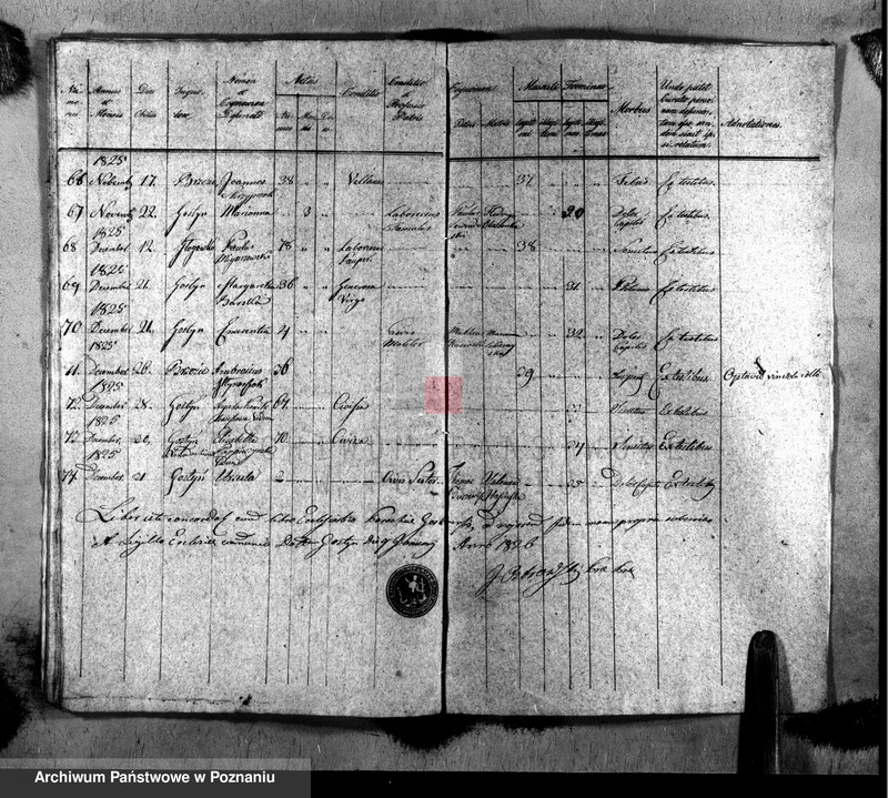 image.from.unit.number "Liber baptisatorum, copulatorum, mortuorum"