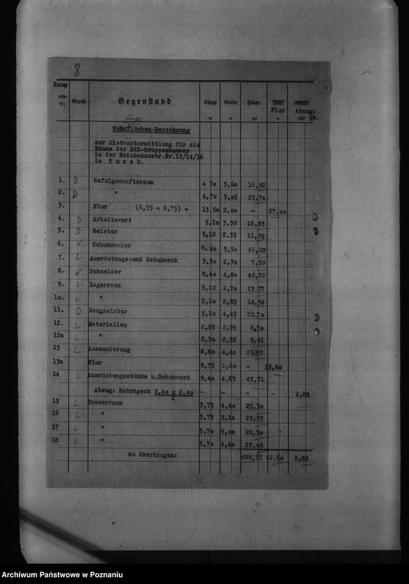 Obraz 12 z jednostki "Gruppenstabsgebäude des Reichsarbeitsdienstes"
