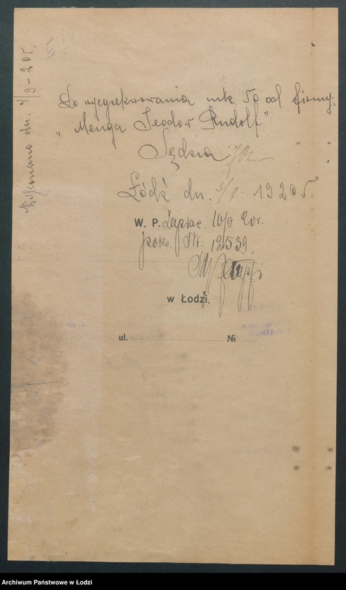 Obraz 7 z jednostki "„Teodor Rudolf Menge” – sprzedaż manufaktury"