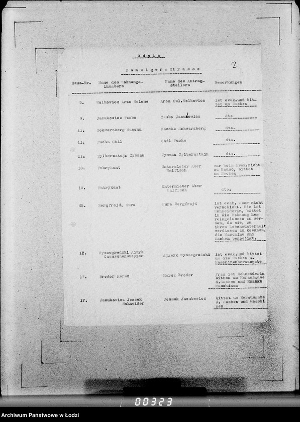 Obraz 6 z jednostki "[Duplikaty sprawozdań, raportów]"
