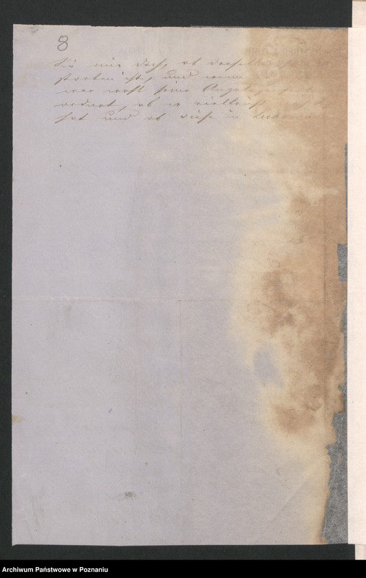 Obraz 12 z jednostki "A. betr. Gerichtsassessor Kasimir Josef Sewerin von Jarochowski /mit Privatbriefen an ihn/"