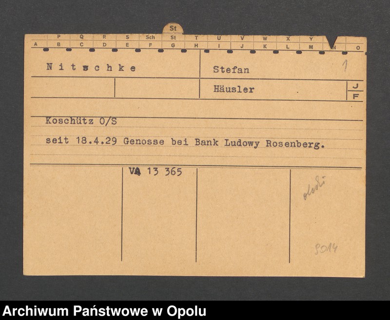 Obraz 3 z jednostki "[Nitschke Stefan, Koschütz]"